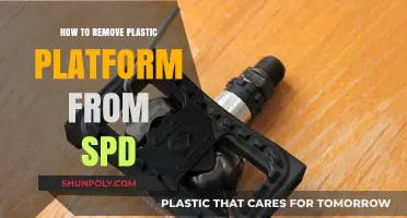 Easy Guide to Removing Plastic Platforms from SPD Pedals