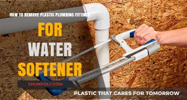 Easy Steps to Remove Plastic Plumbing Fittings for Water Softeners