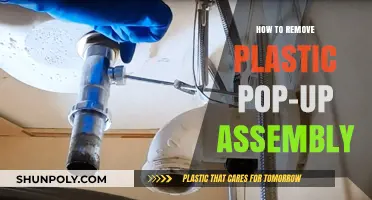 Easy Guide: Removing Plastic Pop-Up Assembly in Simple Steps