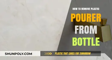 Easy Steps to Remove Stuck Plastic Pourers from Bottles