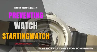 Fix Your Watch: Simple Steps to Remove Plastic and Start Ticking