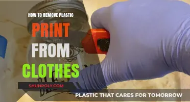 Effective Methods to Remove Plastic Print from Clothes Easily