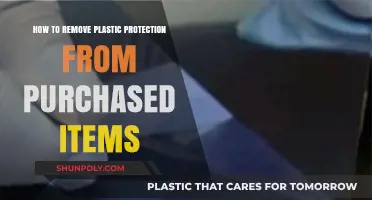 Efficiently Removing Plastic Protection from Purchased Items: A Step-by-Step Guide