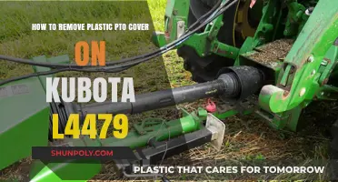 Step-by-Step Guide: Removing Kubota L4479 Plastic PTO Cover Easily