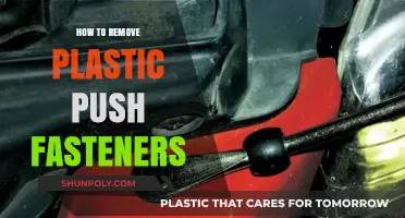 Easy Guide: Removing Plastic Push Fasteners Without Damage