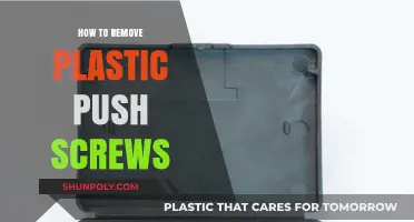 Easy Guide: Removing Plastic Push Screws Without Damage or Tools