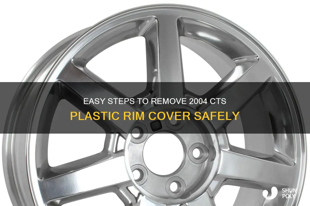 how to remove plastic rim cover 2004 cts