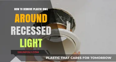 Easy Steps to Remove Plastic Ring from Recessed Lighting Fixtures
