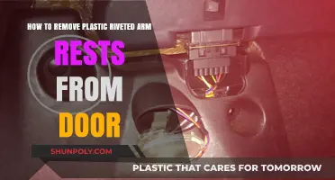 Easy Guide: Removing Plastic Riveted Arm Rests from Doors