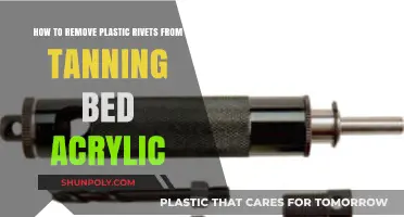 Removing Plastic Rivets from Tanning Bed Acrylic: A Step-by-Step Guide