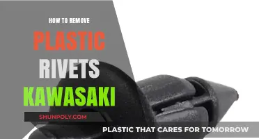 Easy Guide: Removing Plastic Rivets on Kawasaki Motorcycles