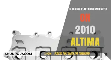 Easy Steps to Remove 2010 Altima's Plastic Rocker Cover