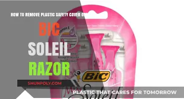 Effortlessly Remove the Plastic Safety Cover from Your Bic Soleil Razor