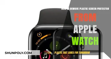 Easy Steps to Safely Remove Plastic Screen Protector from Apple Watch