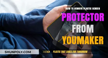 Easy Steps to Safely Remove Plastic Screen Protector from YouMaker