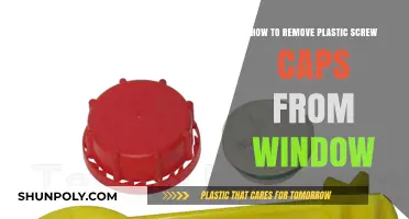 Easy Guide: Removing Plastic Screw Caps from Windows Safely