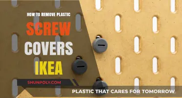 Quick Guide: Removing IKEA Plastic Screw Covers Effortlessly