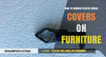 Easy Guide to Removing Plastic Screw Covers on Furniture
