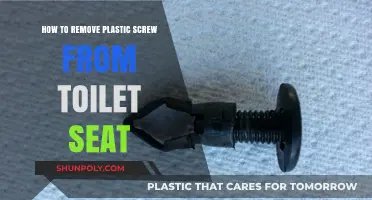 Easy Steps to Remove Plastic Screws from Your Toilet Seat