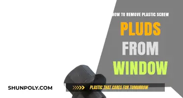 Efficiently Removing Plastic Screw Plugs from Windows: A Step-by-Step Guide