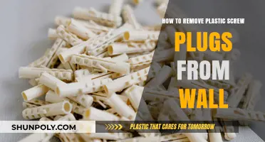 Easy Steps to Remove Plastic Screw Plugs from Your Wall