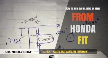 Easy Guide: Removing Plastic Screws from Your Honda Fit