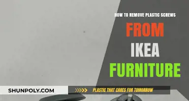 Easy Fixes: Removing Plastic Screws from IKEA Furniture Like a Pro