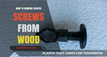 Efficiently Removing Plastic Screws from Wood: A Step-by-Step Guide