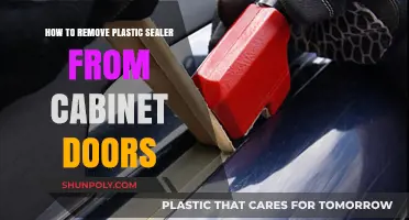 Effective Methods to Remove Plastic Sealer from Cabinet Doors Easily