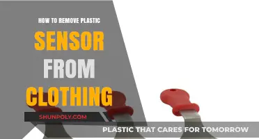 Easy Steps to Remove Plastic Sensors from Your Clothes Safely