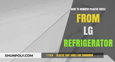 Easy Steps to Remove Plastic Shelf from LG Refrigerator