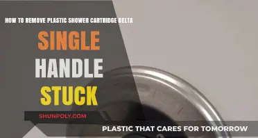 Fixing a Stuck Delta Single-Handle Shower Cartridge: Plastic Removal Guide