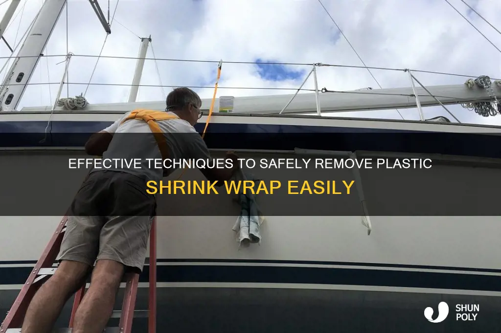 how to remove plastic shrink wrap