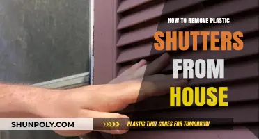 Easy Steps to Remove Plastic Shutters from Your Home