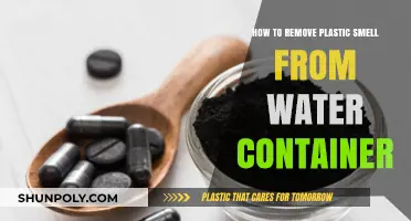 Eliminating Plastic Smell from Water Containers: Effective Methods