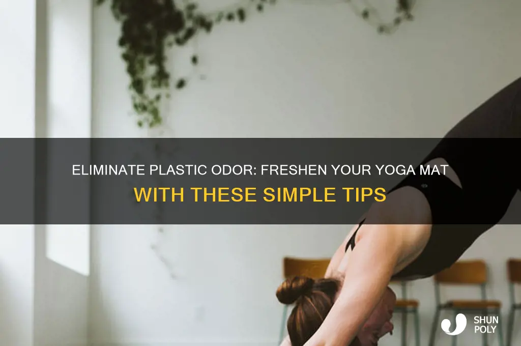 how to remove plastic smell from yoga mat