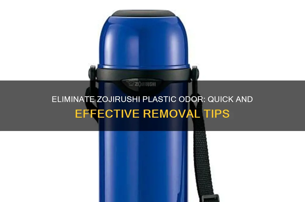 how to remove plastic smell zojirushi