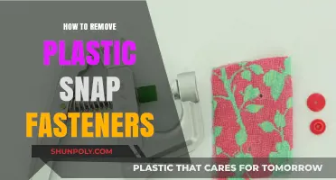 Easy Guide: Removing Plastic Snap Fasteners Without Damage
