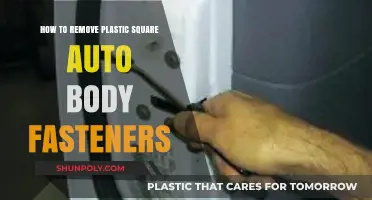 Quick Guide: Removing Plastic Square Auto Body Fasteners Easily
