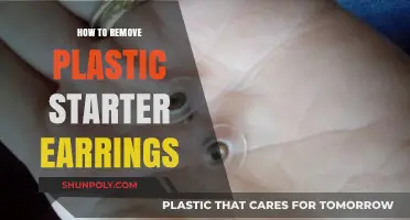 Easy Guide to Safely Removing Plastic Starter Earrings at Home