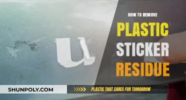 Effective Ways to Remove Stubborn Plastic Sticker Residue Easily