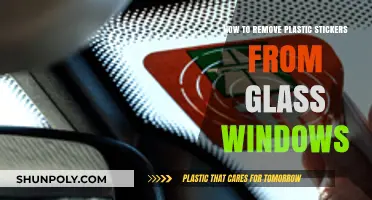 Effortless Ways to Remove Plastic Stickers from Glass Windows