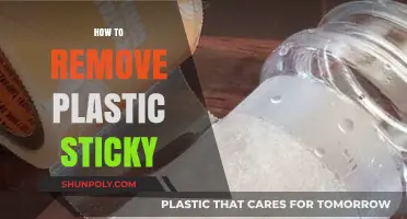 Effective Ways to Remove Stubborn Plastic Sticky Residue Easily