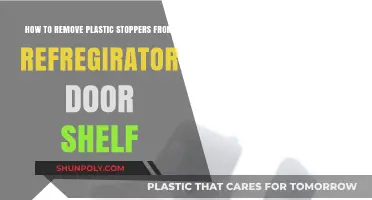 Easy Steps to Remove Plastic Stoppers from Fridge Door Shelves