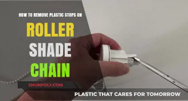 Easy Guide to Removing Plastic Stops on Roller Shade Chains