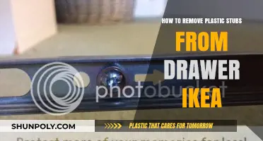 Quick Fix: Removing Stubborn Plastic Stubs from IKEA Drawers Easily