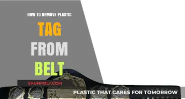 Quickly Remove Plastic Tags from Belts: Simple DIY Solutions