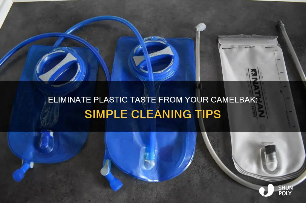 how to remove plastic taste camelbak