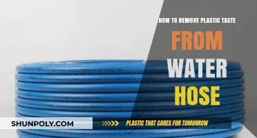 Eliminate Plastic Taste from Your Water Hose: Simple and Effective Solutions