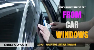 Effective Methods to Remove Plastic Tint from Car Windows Easily